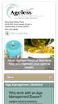 Mobile Screenshot of agelessmedicalsolutions.com